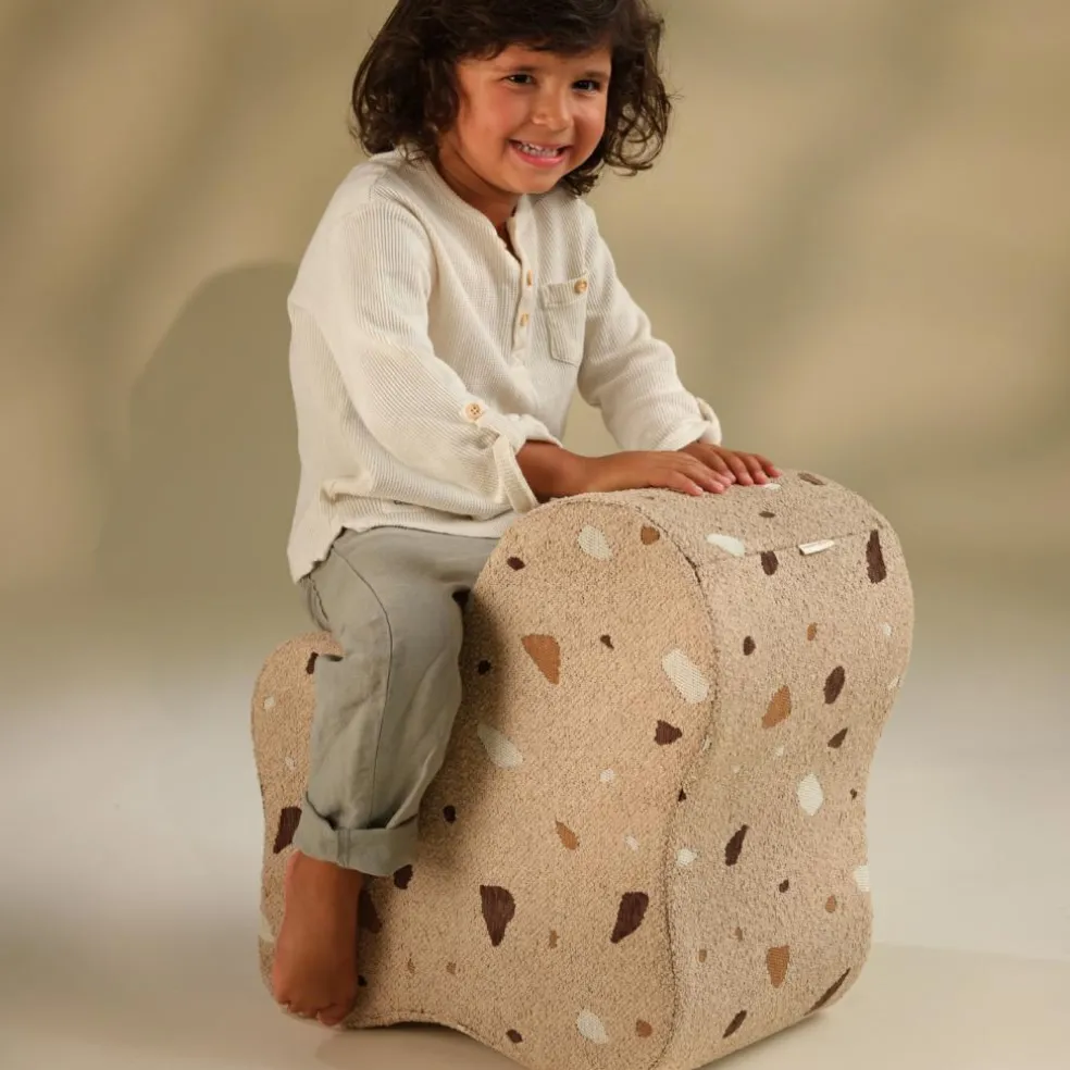 Pouf Cloud Terrazzo Sand