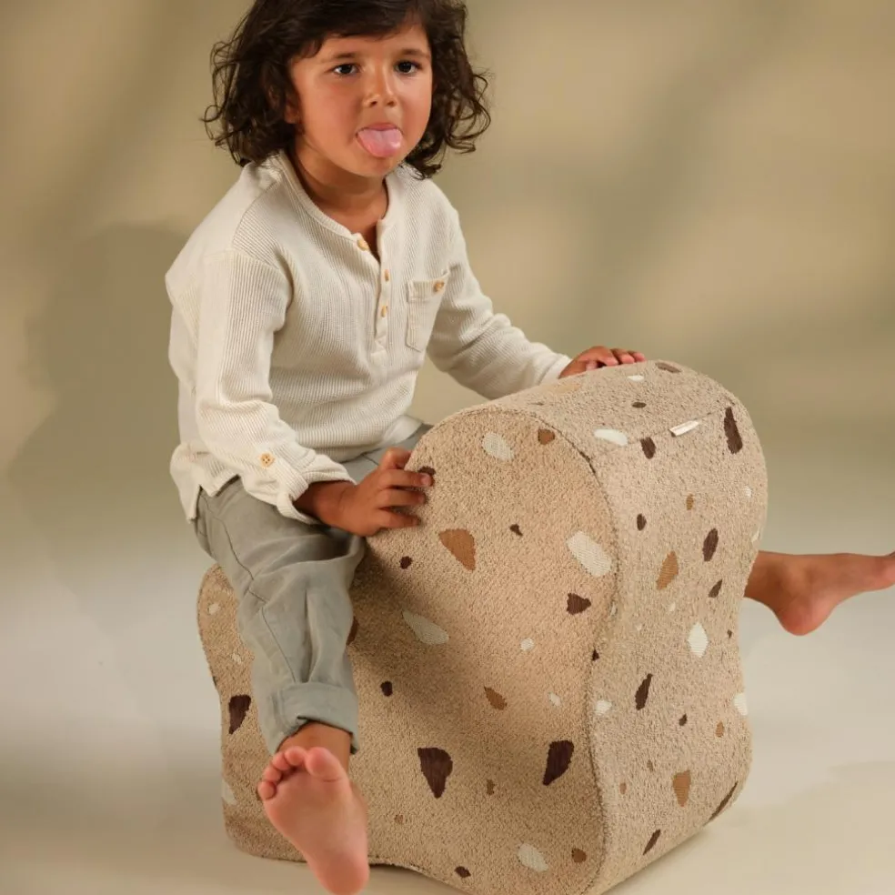 Pouf Cloud Terrazzo Sand