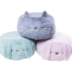 Pouf oreilles lapin Glitter rose