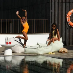 Pouf Ottoman Square Terra Outdoor