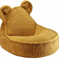 Pouf ours Maple molletonné