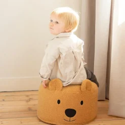 Pouf Teddy bear beige (40 cm)