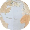Pouf World Map Back-to-School (45 x 50 cm)