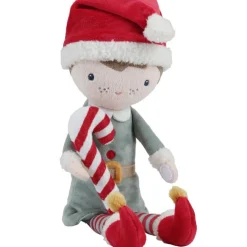 Poupée souple elfe de Noël Jim (35 cm)