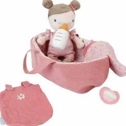 Poupée souple Rosa et son couffin