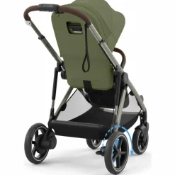 Poussette avec assistance électrique eGazelle S Moss Green