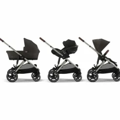 Poussette citadine Gazelle S Chocolate Brown