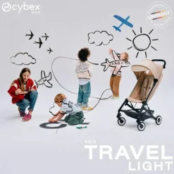 Poussette compacte Agis Stormy Blue