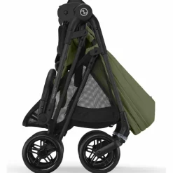Poussette compacte Melio Carbon Moss Green