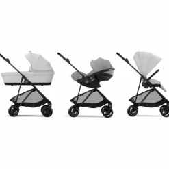 Poussette compacte Melio Carbon Fog Grey