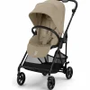 Poussette compacte Melio Carbon Almond Beige
