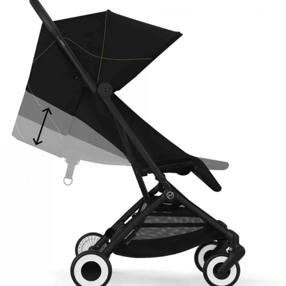 Poussette compacte Orfeo Magic Black