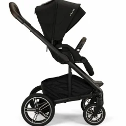 Poussette MIXX NEXT Caviar effet cuir chocolat