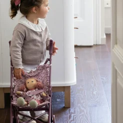 Poussette pour poupée Cherry Fleurs