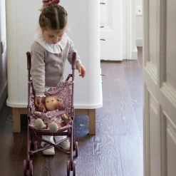 Poussette pour poupée Cherry Fleurs