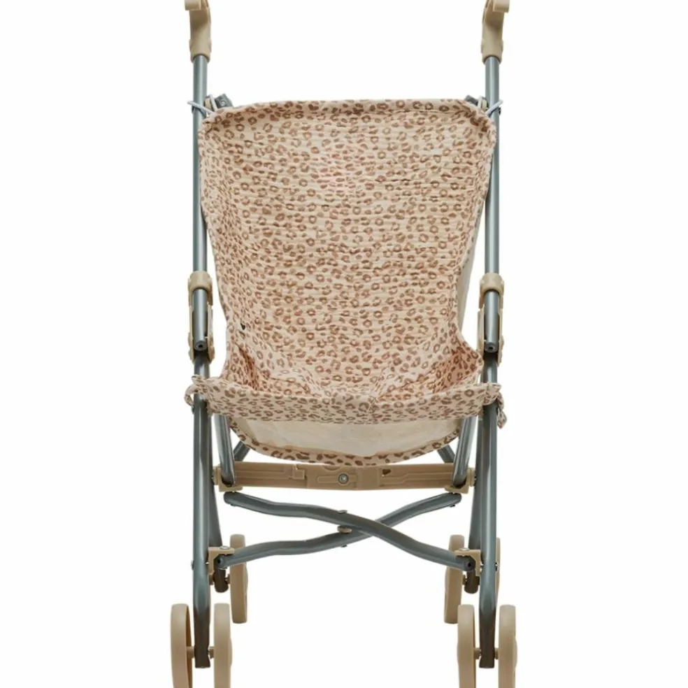 Poussette pour poupée Gaze Léopard