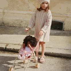 Poussette pour poupée Lacy Pink