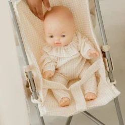 Poussette pour poupée Petits Carreaux