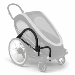 Poussette remorque à vélo Zeno Bike All Black