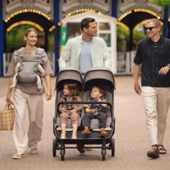 Poussette TRVL dubl Caviar