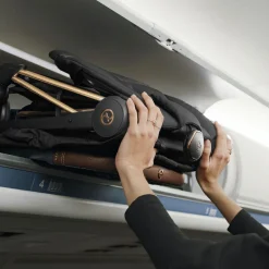 Poussette ultra-compacte COYA Rosegold Off White