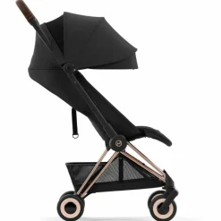 Poussette ultra-compacte COYA Rosegold Sepia Black