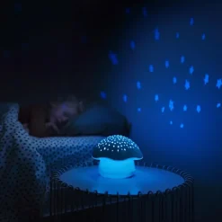 Projecteur d'étoiles Champignon bleu