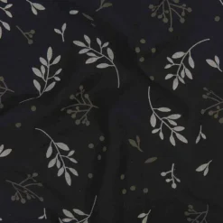 Protection pour sangles de siège auto universel Romantic Leaves Noir