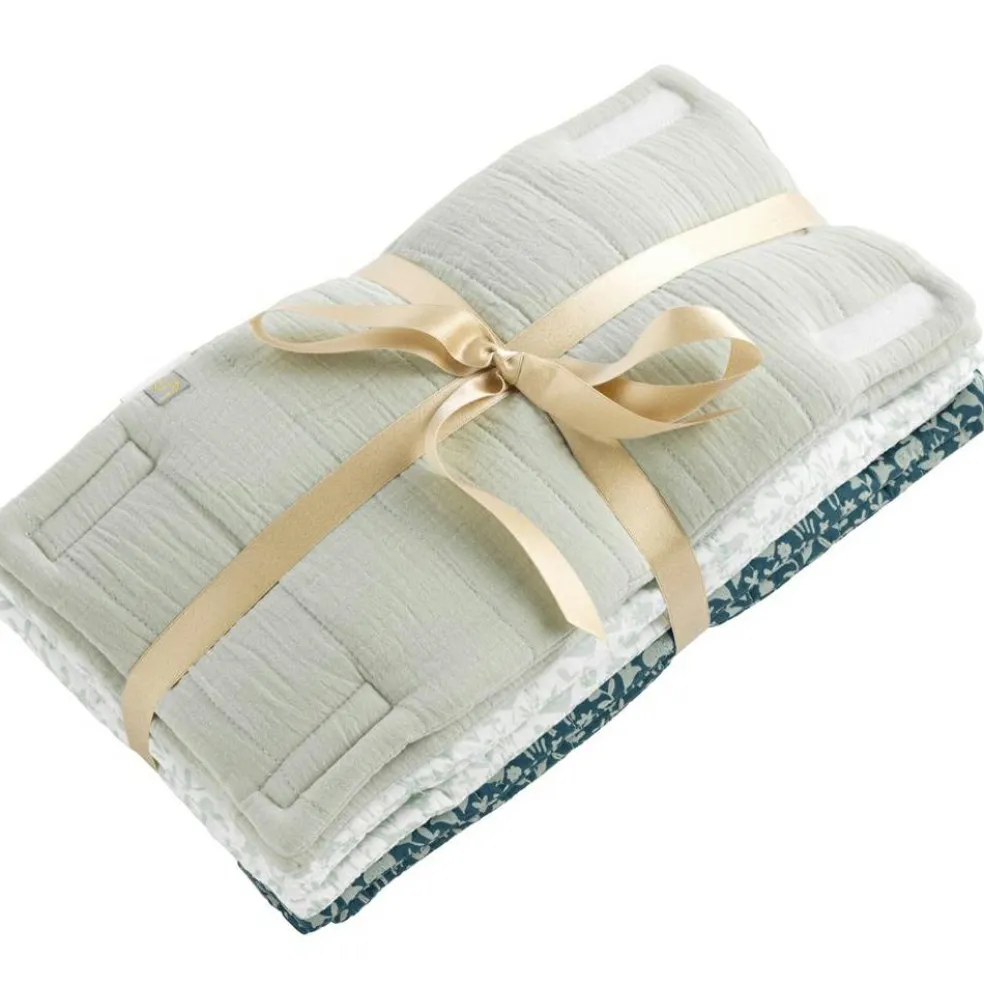 Protège barreaux Promenons nous tilleul (pour lit 60 x 120 ou 70 x 140 cm)