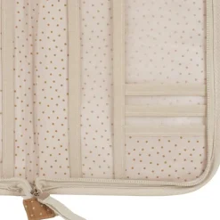 Protège carnet de santé à pois Poppy Cannelle