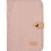 Protège carnet de santé Canvas rose poudré