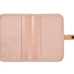 Protège carnet de santé Canvas rose poudré