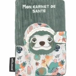 Protège carnet de santé Chillos le Paresseux