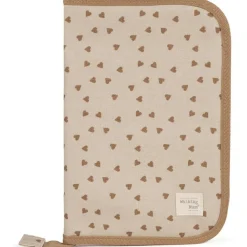Protège carnet de santé coeurs Poppy Cannelle