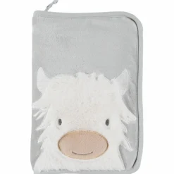 Protège carnet de santé fausse fourrure verte Fluffy