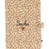 Protège carnet de santé Gaze Léopard (personnalisable)