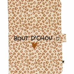 Protège carnet de santé Gaze Léopard (personnalisable)