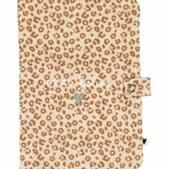 Protège carnet de santé Gaze Léopard (personnalisable)