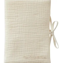 Protège carnet de santé gaze de coton Mousse de lait