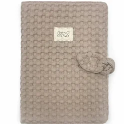 Protège carnet de santé Knot Gofre Latte