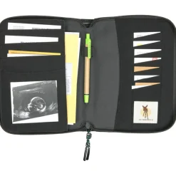 Protège carnet de santé noir