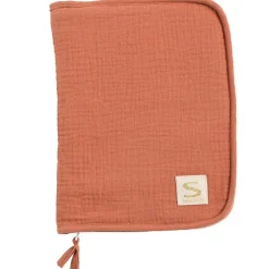 Protège carnet de santé Terracotta