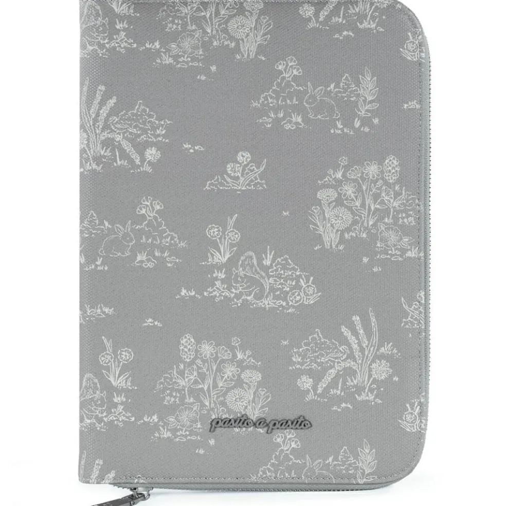 Protège carnet de santé Toile de Jouy Forest