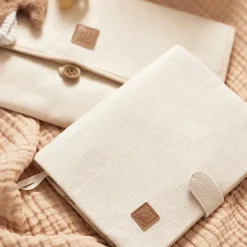 Protège carnet de santé Twill Natural