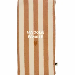 Protège livret de famille Rayures Larges (personnalisable)