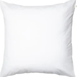 Protège oreiller imperméable en coton bio blanc (60 x 60 cm)