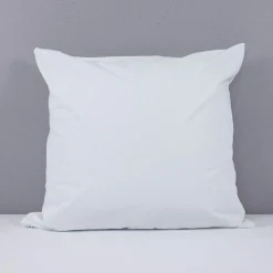 Protège oreiller imperméable en coton bio blanc (60 x 60 cm)