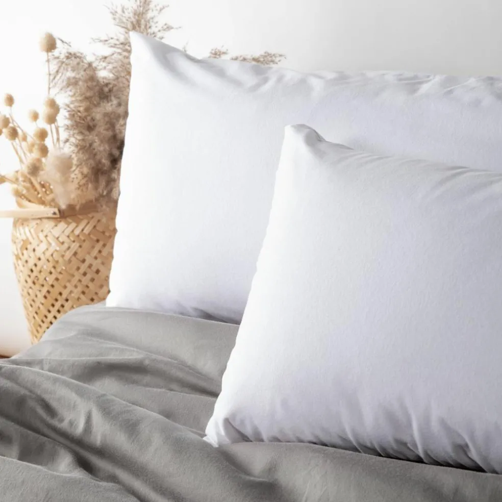 Protège oreiller imperméable en coton bio (35 x 45 cm)