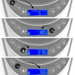 Préparateur de biberon Formula Pro Advanced noir et blanc