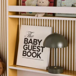 Présentoir à livres Star Gris-Moutarde